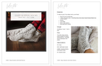 Cozy Warm Slipper Socks Crochet Pattern