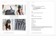 Load image into Gallery viewer, Glacier Beanie Crochet Pattern
