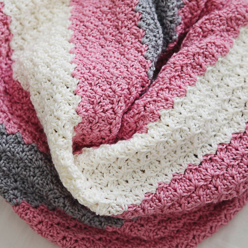 Mosaic Crochet Blanket Wrap Pattern - Leelee Knits