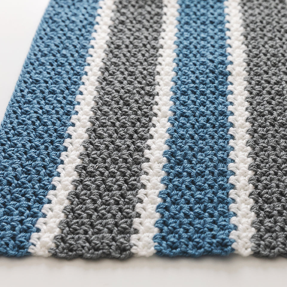 Cloudburst Baby Blanket Crochet Pattern