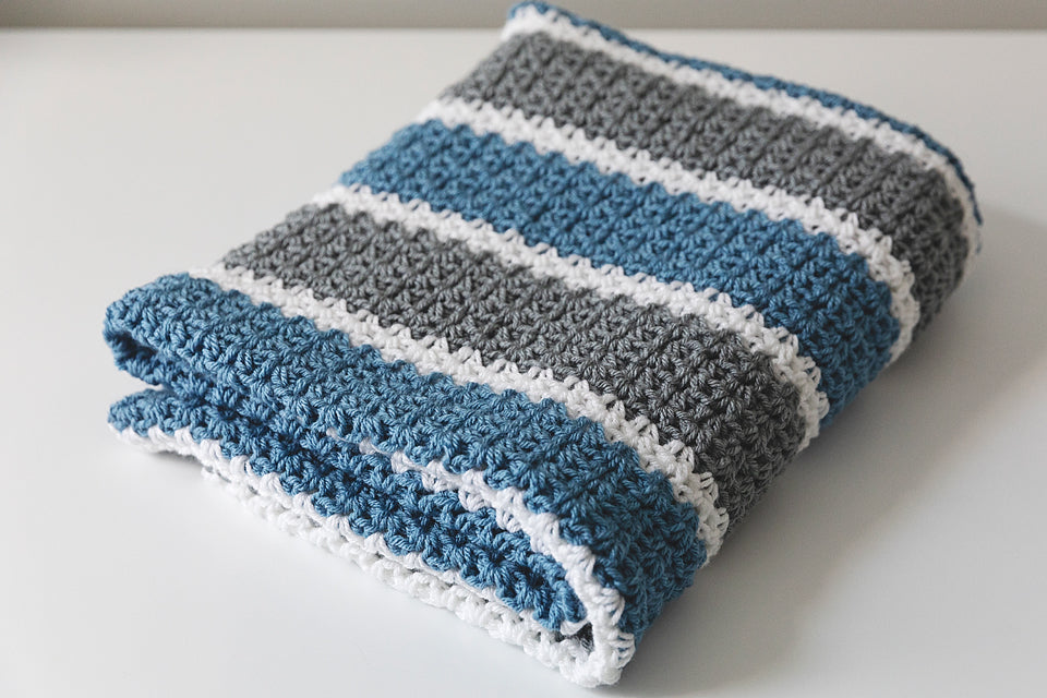 Cloudburst Baby Blanket Crochet Pattern