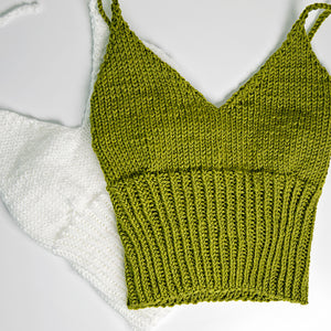 Simple Summer Top Knitting Pattern