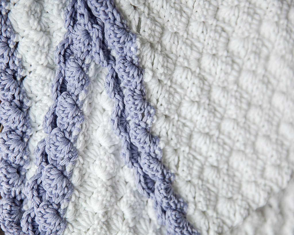 Vintage Chic Baby Blanket Crochet Pattern