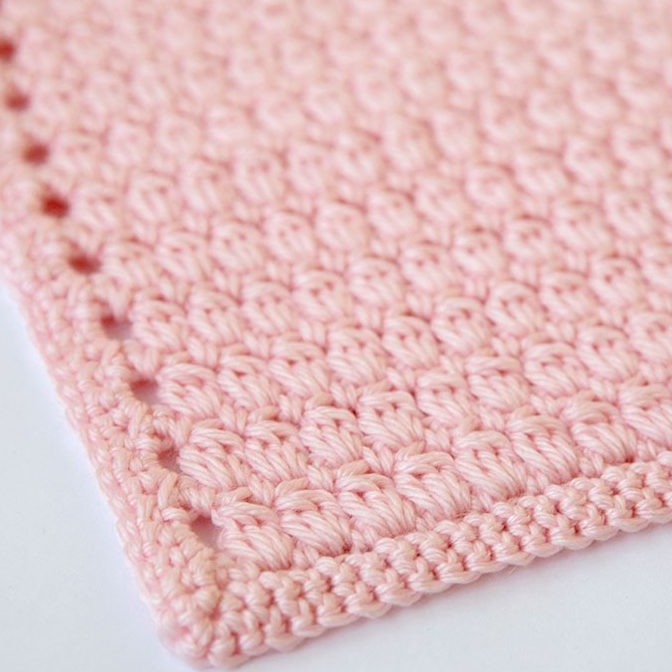 Cozy Clusters Baby Blanket Crochet Pattern