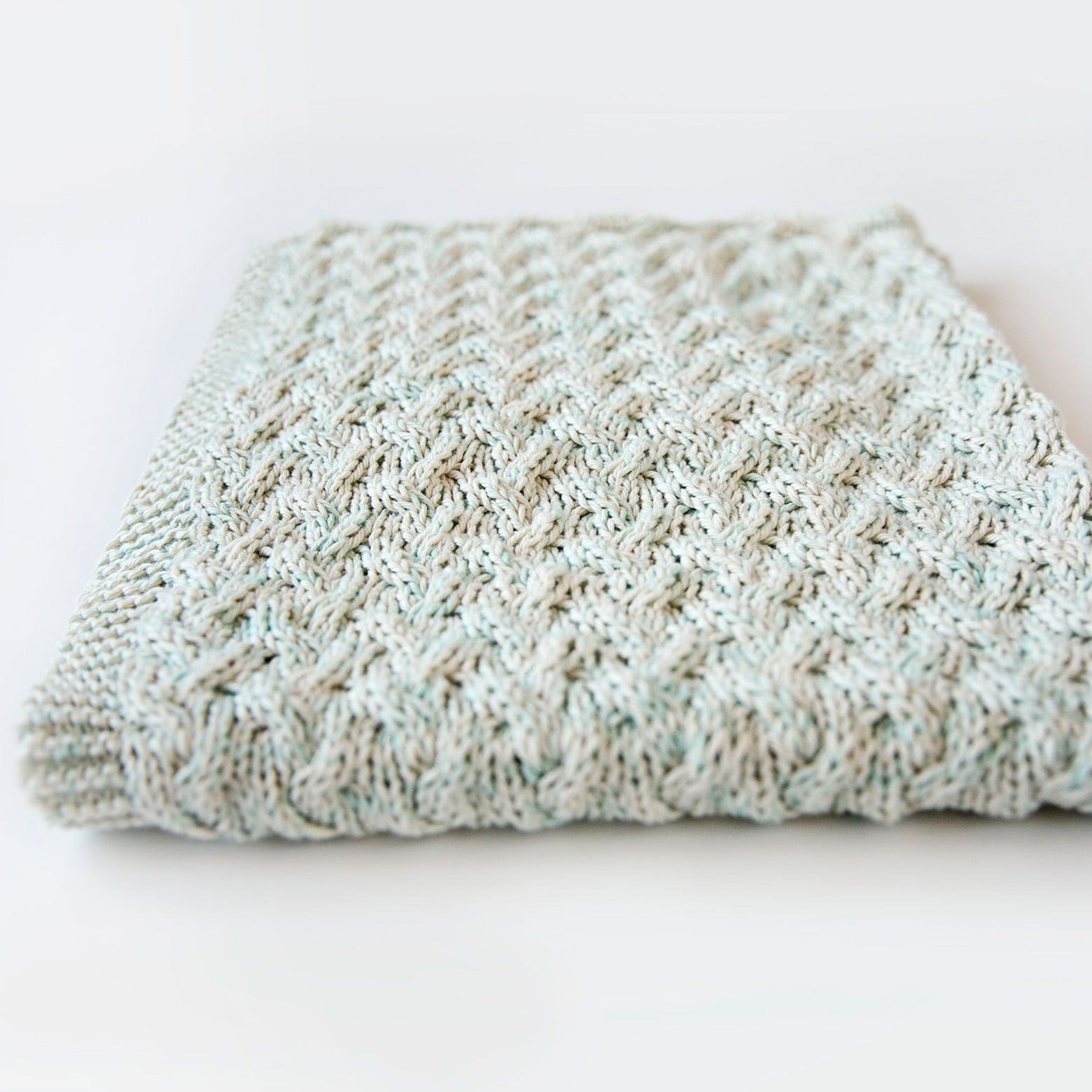 Waterfall Baby Blanket Knitting Pattern