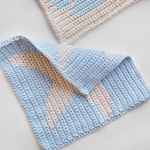 Nautical Washcloth Crochet Pattern
