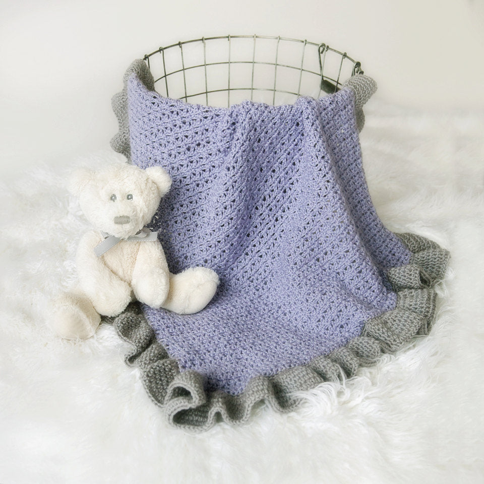 Baby Blanket Carriage Cover Crochet Pattern
