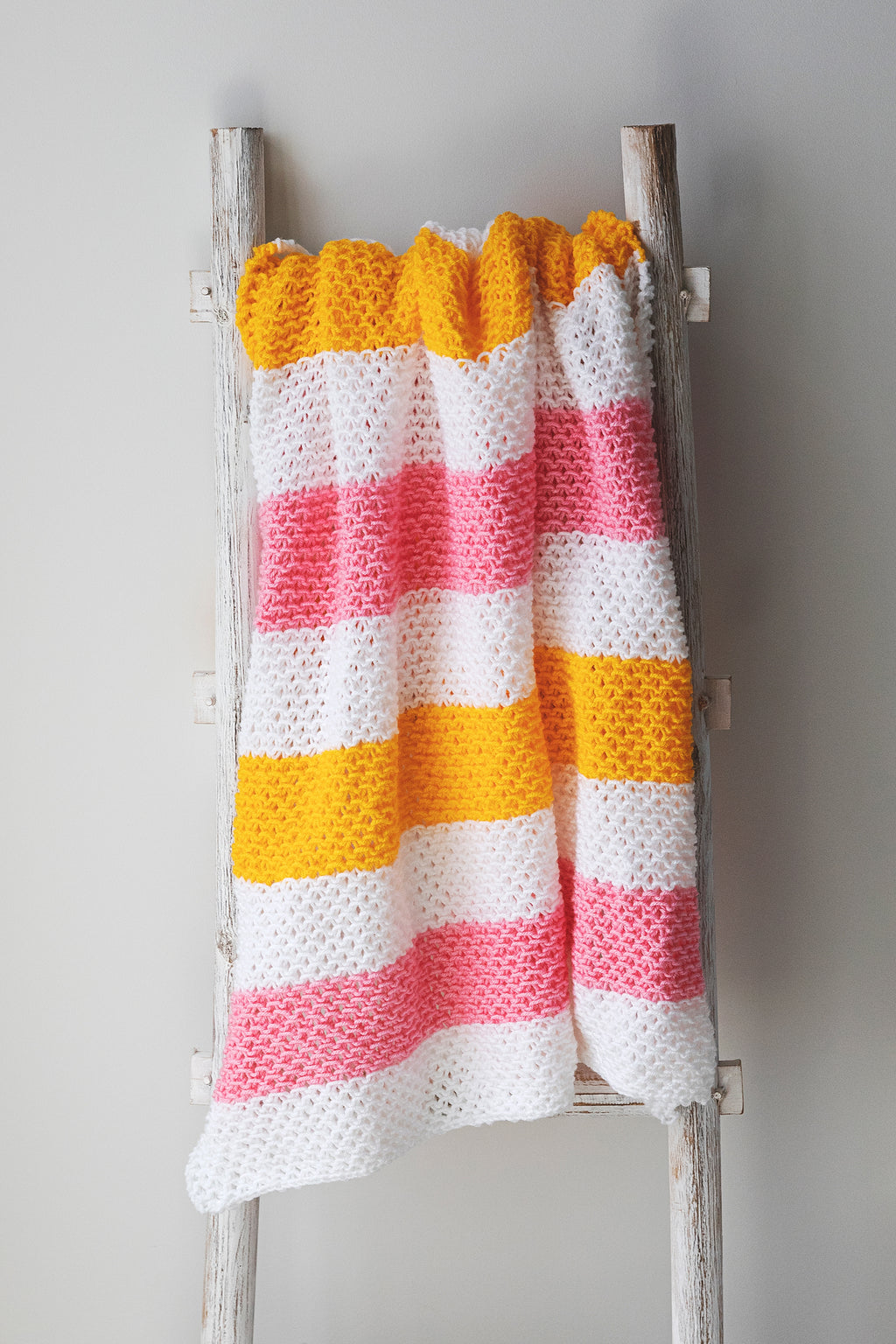 Morning Sky Baby Blanket Knitting Pattern
